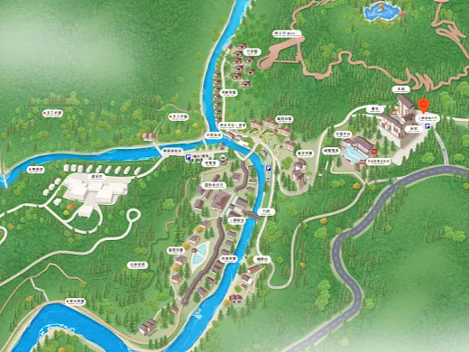 镇江结合景区手绘地图智慧导览和720全景技术，可以让景区更加“动”起来，为游客提供更加身临其境的导览体验。